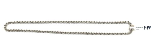 5 Carat Lab Diamond in .925 Sterling Silver 17" Tennis Necklace - Image 5