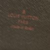 Louis Vuitton Damier Ebene Dark Brown Zippy Wallet 15
