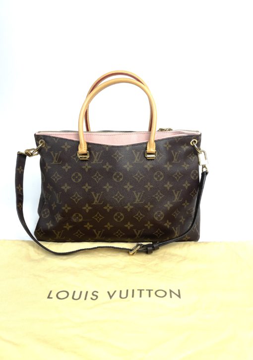 Louis Vuitton Monogram Pallas Rose Ballerine Shoulder Bag 5
