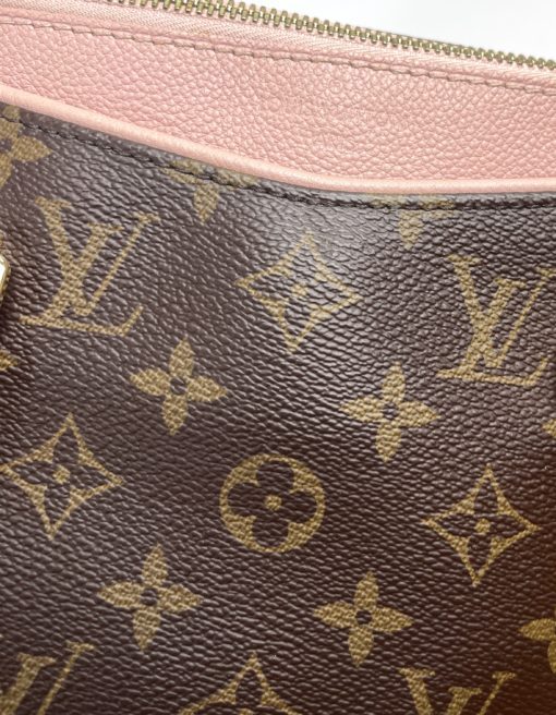 Louis Vuitton Monogram Pallas Rose Ballerine Shoulder Bag 21