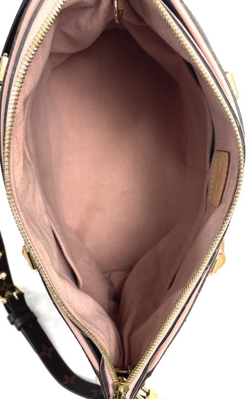 Louis Vuitton Monogram Pallas Rose Ballerine Shoulder Bag 23