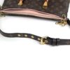 Louis Vuitton Monogram Pallas Rose Ballerine Shoulder Bag (Copy) 29