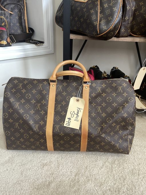 Louis Vuitton Monogram Keepall Bandouliére 50 - A World Of Goods For You,  LLC