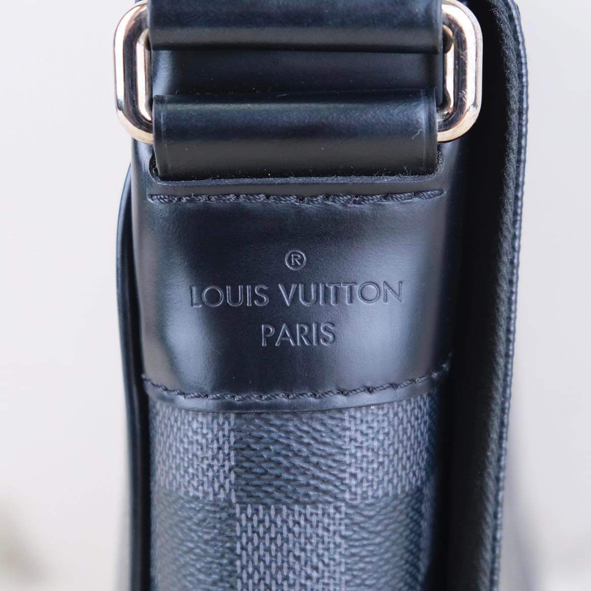 Louis Vuitton Monogram Black Eclipse District PM Messenger Bag (2017)