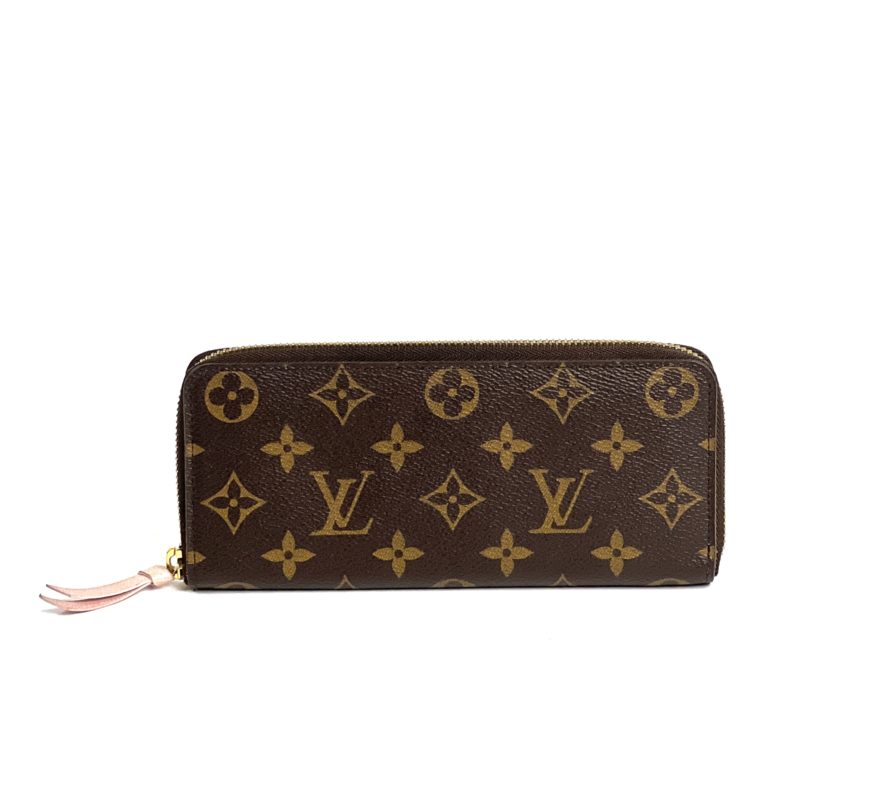 Louis Vuitton Monogram Clemence Wallet Pink – DAC