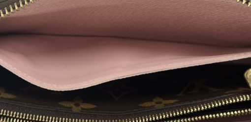 Louis Vuitton Monogram Clemence Rose Ballerine Wallet 14