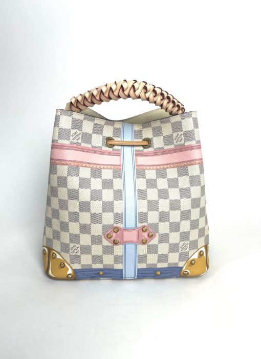 Louis Vuitton NeoNoe Damier Azur Summer Trunks MM Shoulder Bag 12