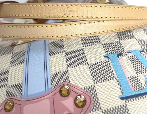 Louis Vuitton NeoNoe Damier Azur Summer Trunks MM Shoulder Bag 15