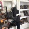 Gucci Soho Pebbled Leather Chain Medium Black Shoulder Bag 2