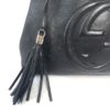 Gucci Soho Pebbled Leather Chain Medium Black Shoulder Bag 13