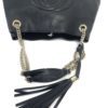 Gucci Soho Pebbled Leather Chain Medium Black Shoulder Bag 11
