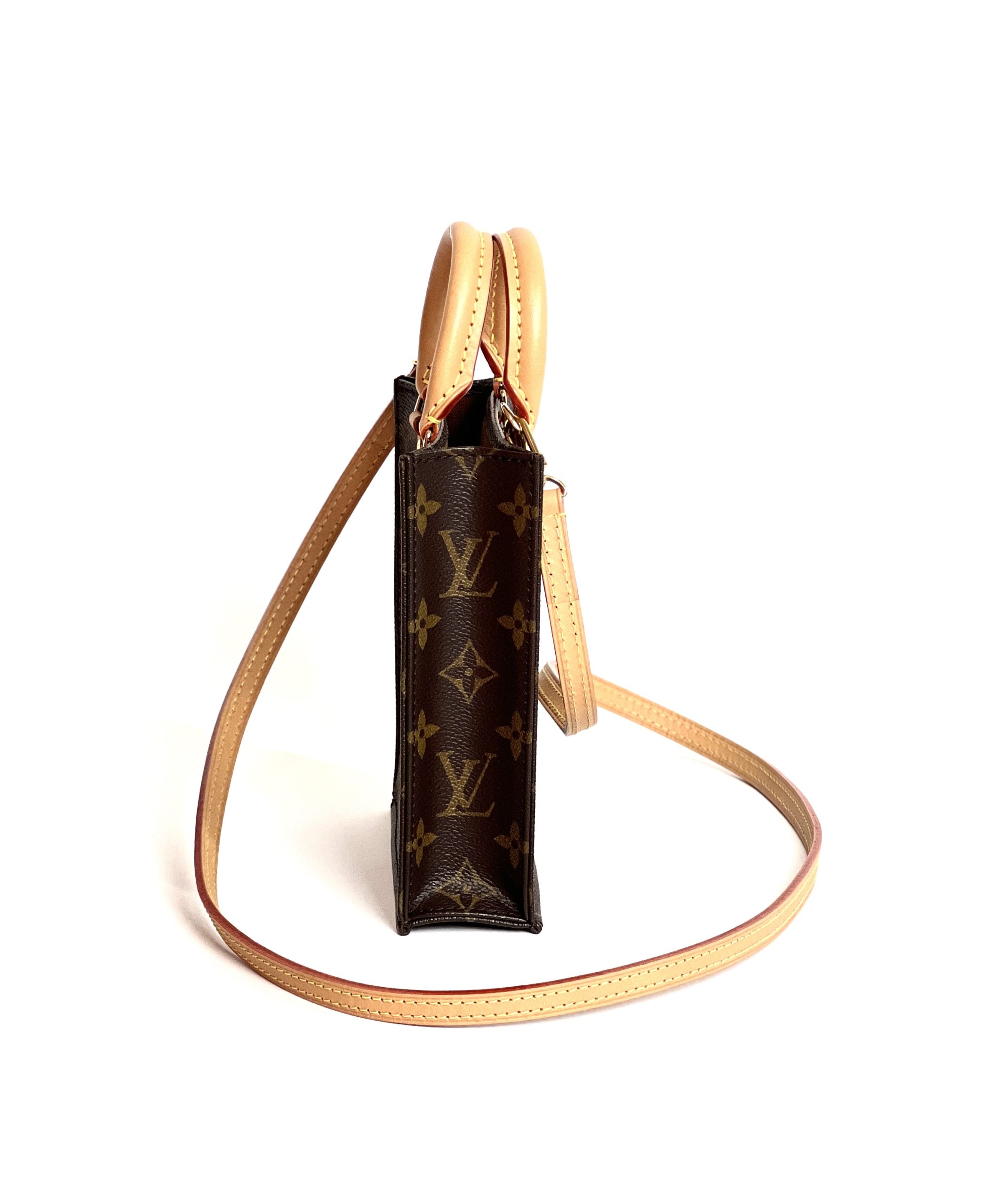 Louis Vuitton Metallic Monogram Python Petit Sac Plat Mini Crossbody  Leather ref.548407 - Joli Closet