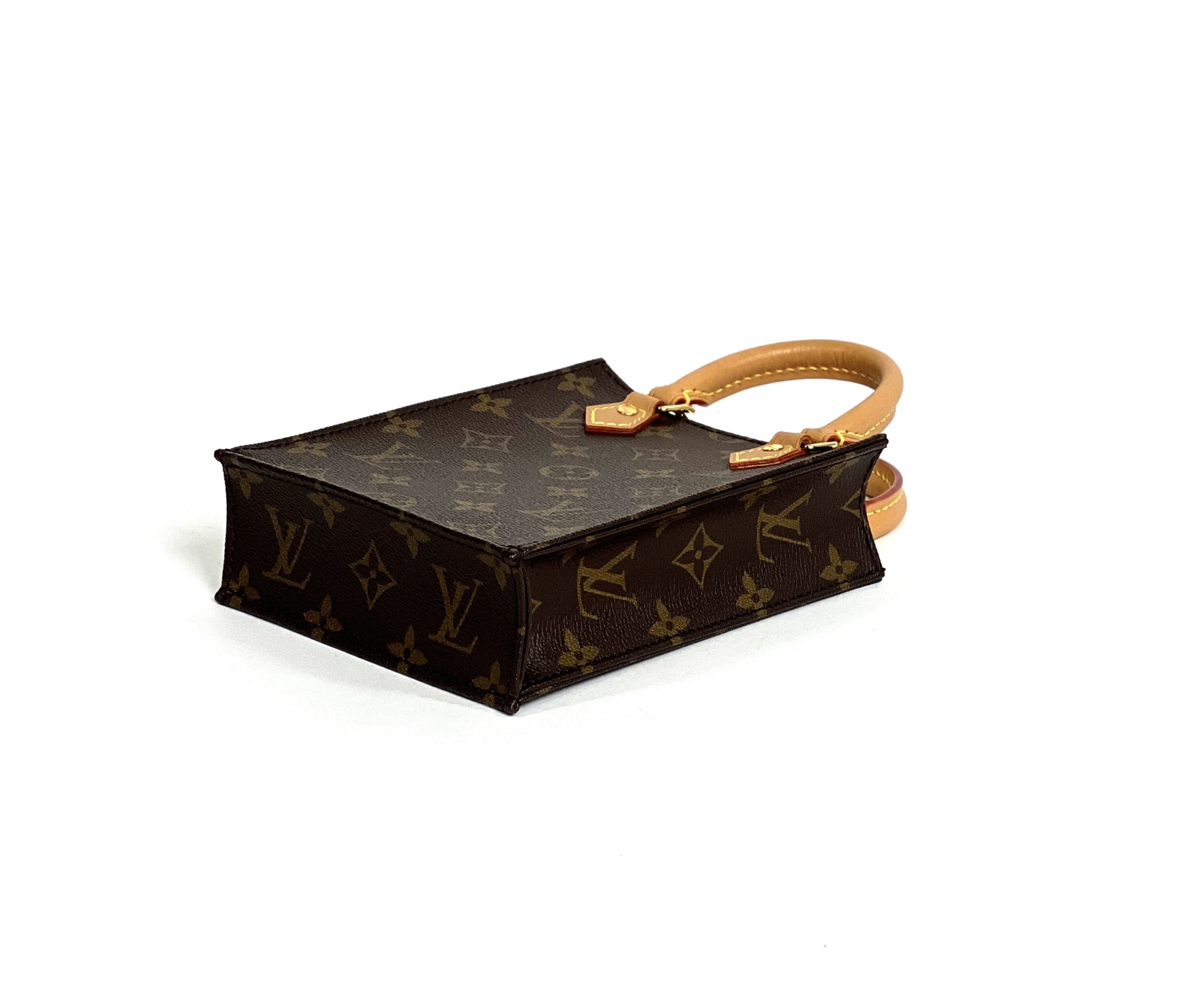 Louis Vuitton LV Sac Plat Petit black Leather ref.623768 - Joli Closet