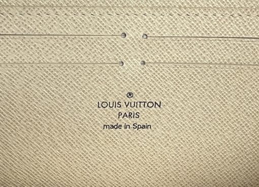 Louis Vuitton Damier Azur Clemence Wallet Tan 10