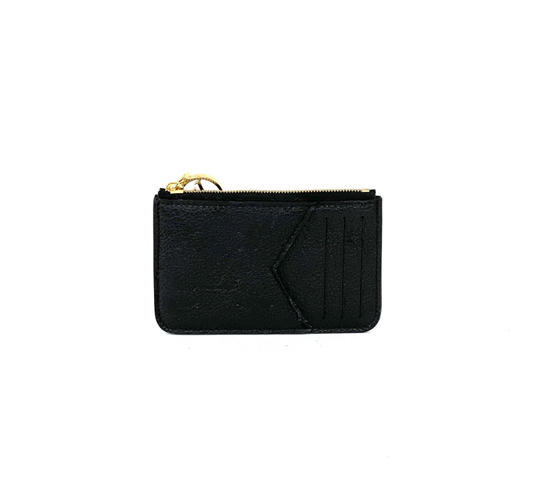 Louis Vuitton Monogram Empreinte Black Romy Card Holder - A World