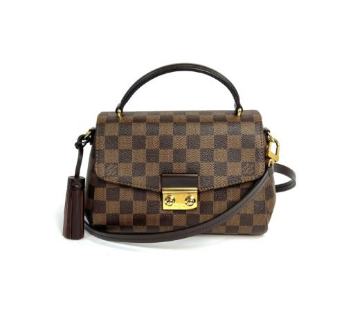Louis Vuitton Damier Ebene Croisette Handbag 11