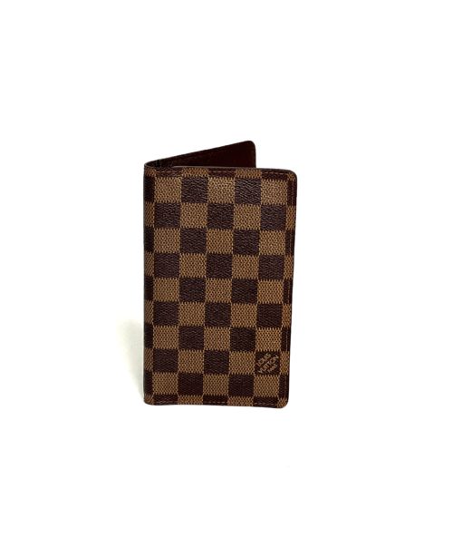 Louis Vuitton Ebene Checkbook Wallet