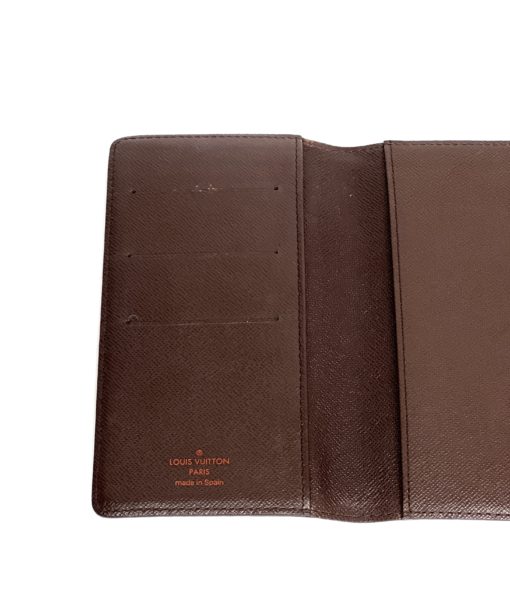 Louis Vuitton Ebene Checkbook Wallet 9