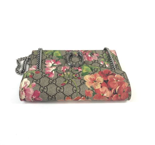 Gucci Supreme Mini Dionysus Blooms Wallet-On-Chain Bag 6