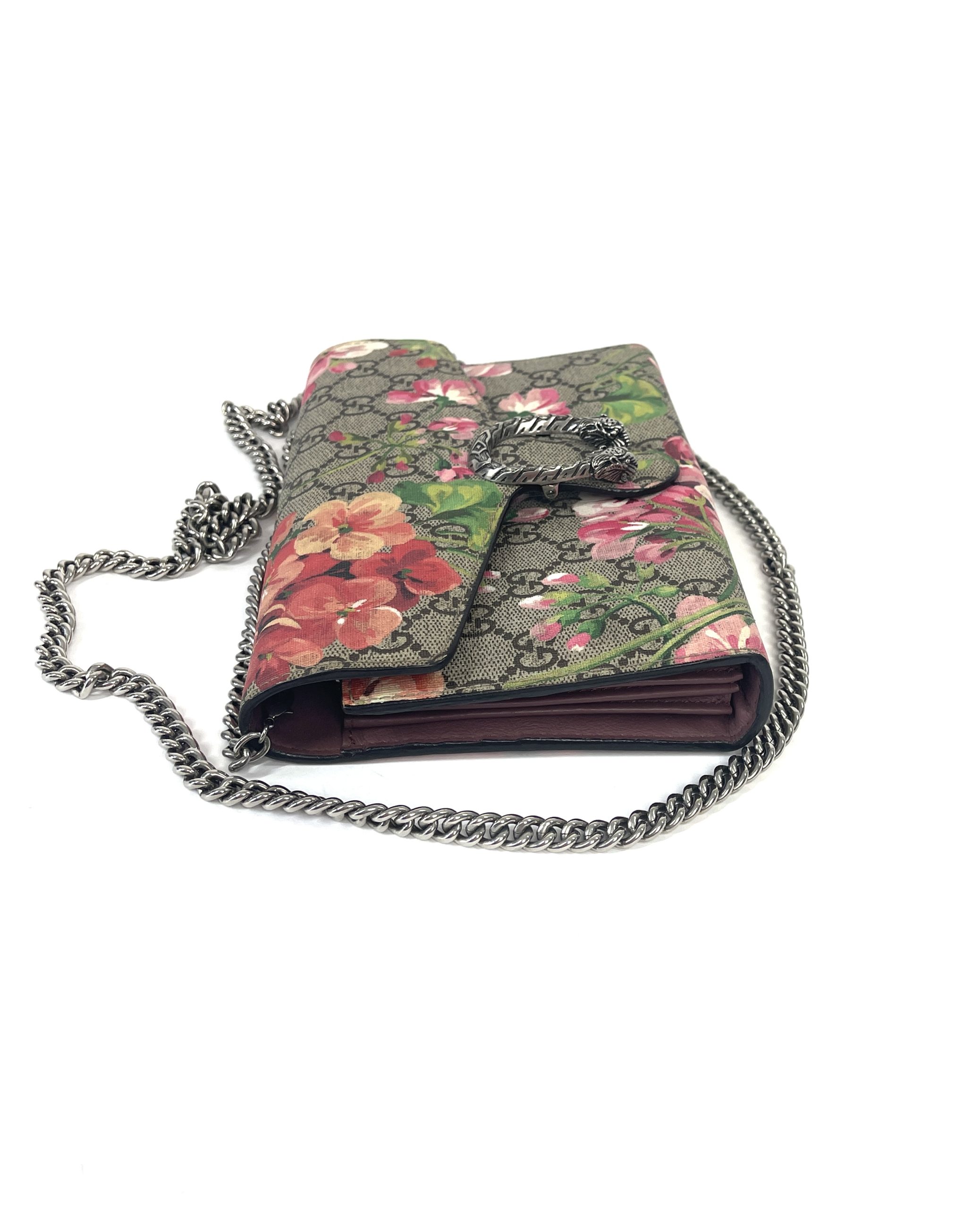 Gucci Supreme Mini Dionysus Blooms Wallet-On-Chain Bag - A World Of Goods  For You, LLC