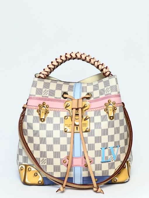 Louis Vuitton NeoNoe Damier Azur Summer Trunks MM Shoulder Bag