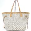 Louis Vuitton Neverfull MM Damier Azur Canvas Beige 3