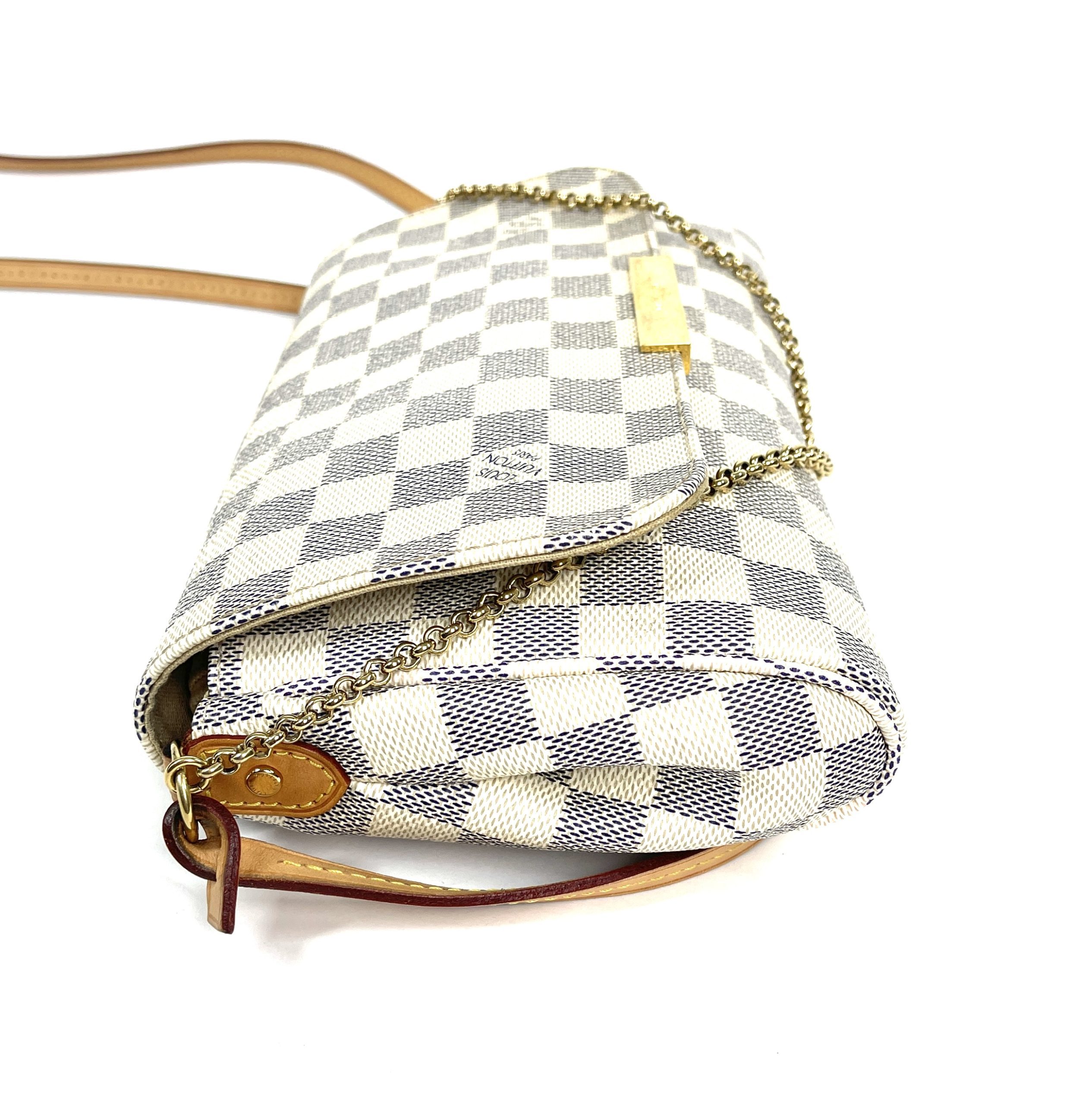 Louis Vuitton Damier Azur Favorite PM - Crossbody Bags, Handbags