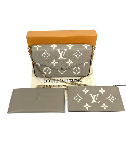 Louis Vuitton Felicie Turtledove Bicolor Crossbody 2