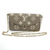 Louis Vuitton Felicie Turtledove Bicolor Crossbody with Both Inserts 7