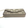 Louis Vuitton Felicie Turtledove Bicolor Crossbody with Both Inserts 20