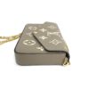 Louis Vuitton Felicie Turtledove Bicolor Crossbody with Both Inserts 19