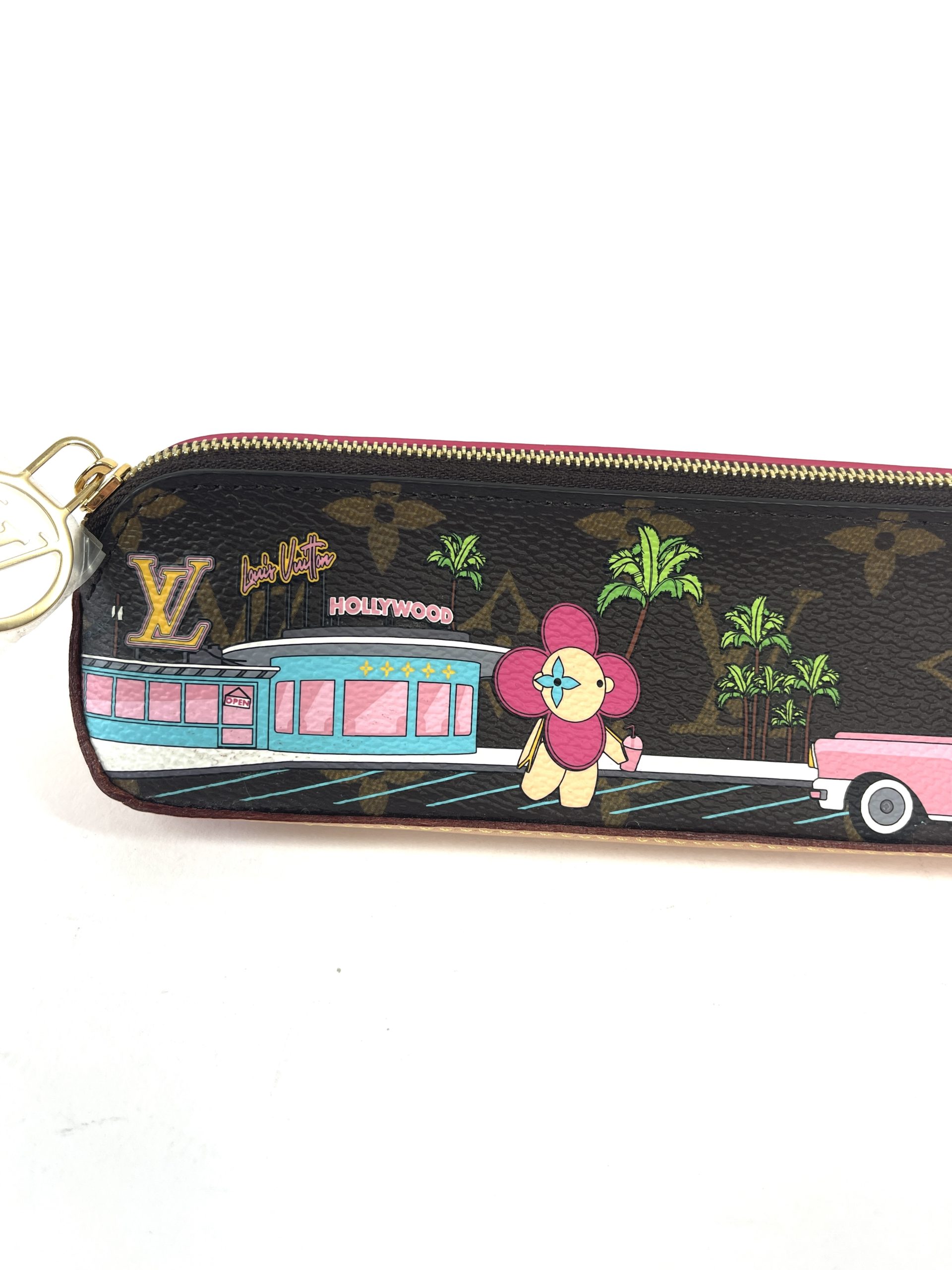 Louis Vuitton Monogram 2021 Christmas Animation Hollywood Elizabeth Pencil  Pouch Coquelicot - A World Of Goods For You, LLC