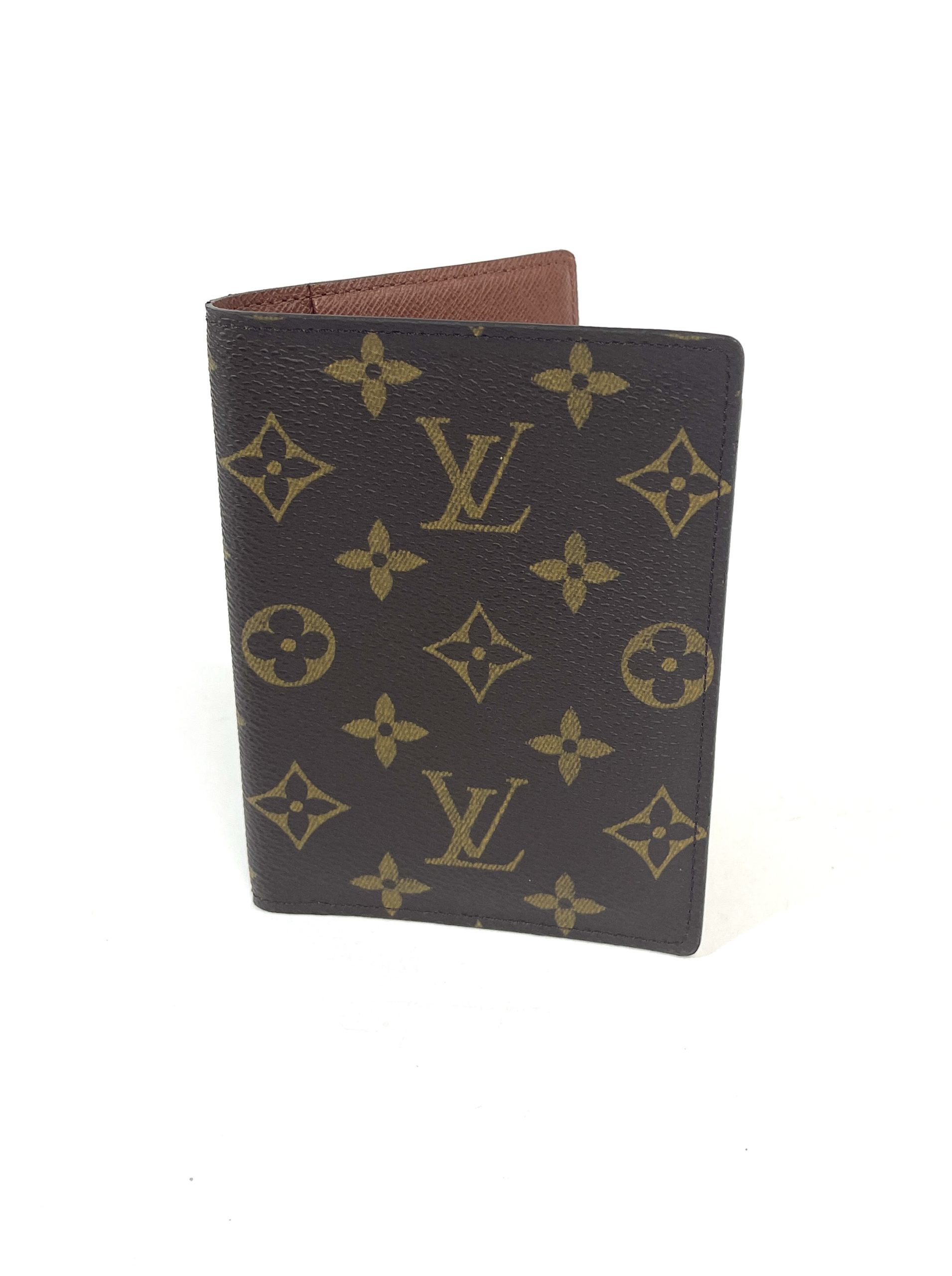 Louis Vuitton Damier Graphite Passport Cover, Grey, One Size