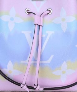 Louis Vuitton M45124 Neo Noe Escale Bucket Bag Watercolor Pastel
