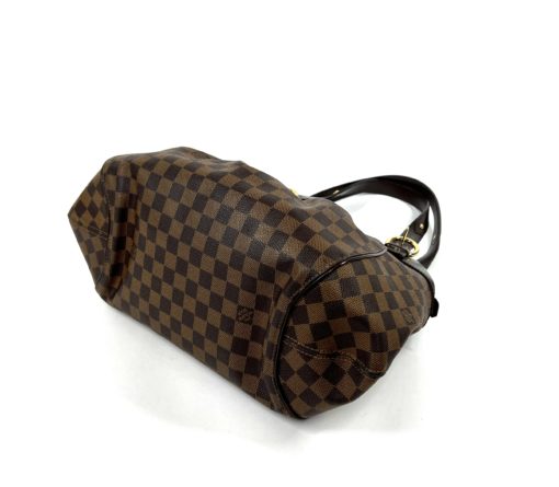 Louis Vuitton Damier Ebene Sistina GM Shoulder Bag 10