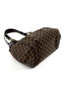 Authentic Louis Vuitton Damier Sistina GM Shoulder hand Bag CA2151