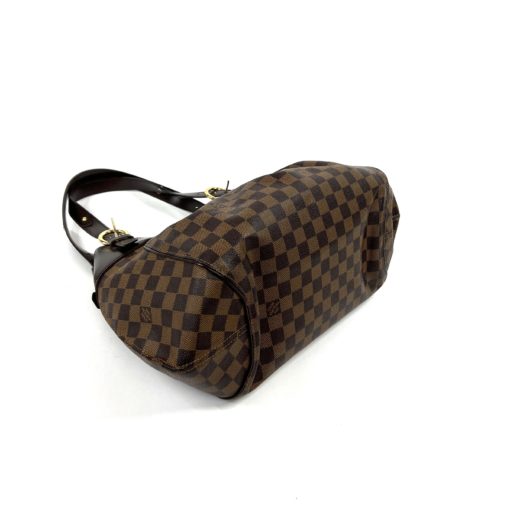 Louis Vuitton Damier Ebene Sistina GM Shoulder Bag 9