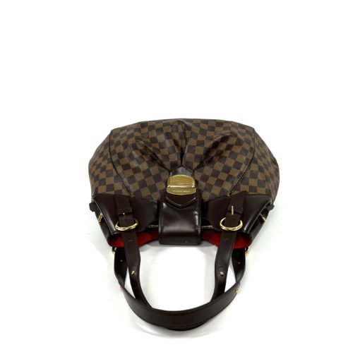 Louis Vuitton Damier Ebene Sistina GM Shoulder Bag 8