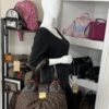 Louis Vuitton Damier Ebene Sistina GM Shoulder Bag 4