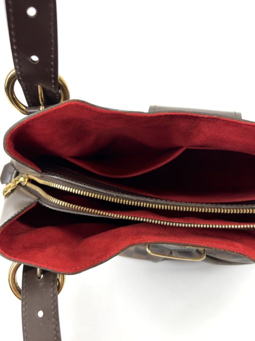 Louis Vuitton Damier Ebene Sistina GM Shoulder Bag 18