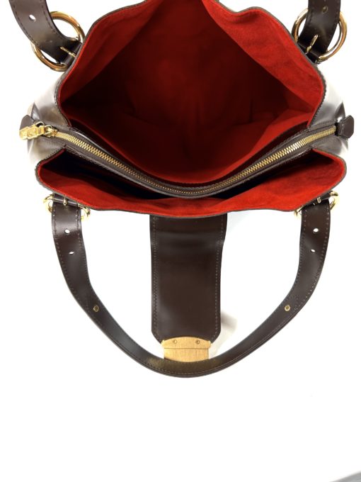 Louis Vuitton Damier Ebene Sistina GM Shoulder Bag 16