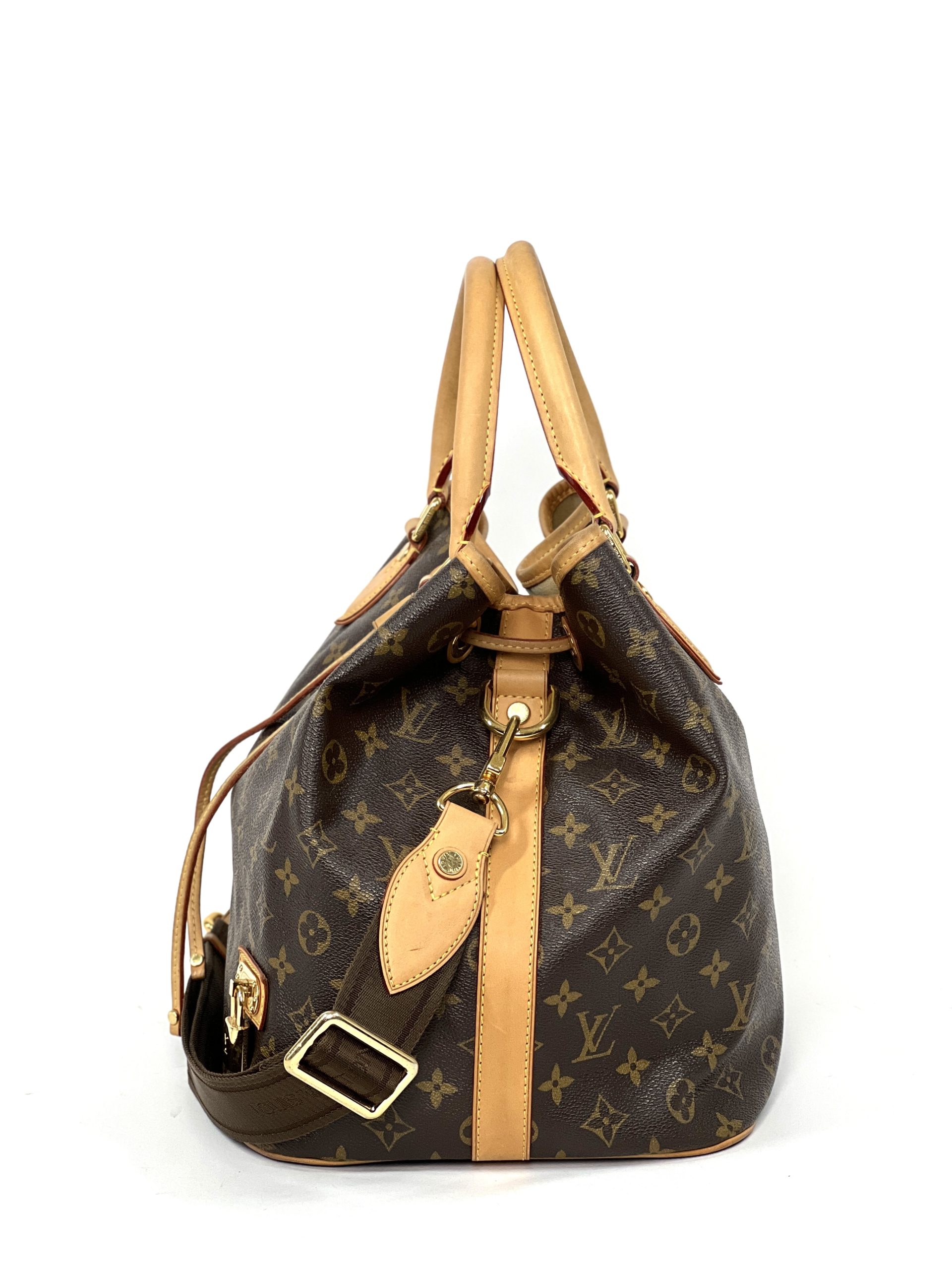 Authentic Louis Vuitton Theda Brown Monogram Bag
