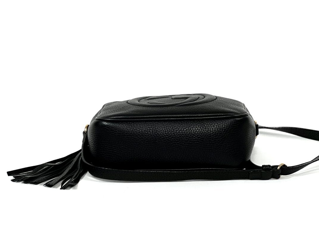 Gucci Soho Small Black Leather Disco Crossbody Bag A World Of Goods