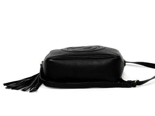 Gucci Soho Small Black Leather Disco Crossbody Bag 10