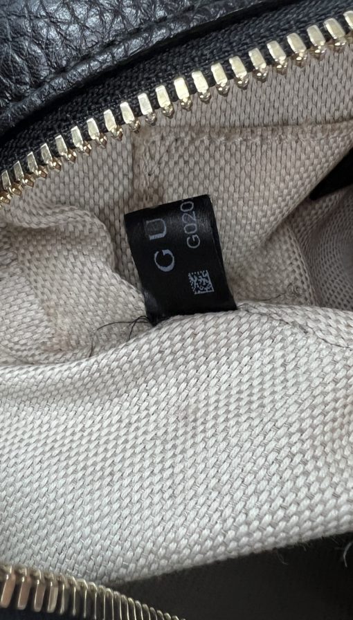 Gucci Soho Small Black Leather Disco Crossbody Bag 16