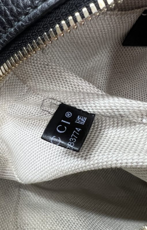 Gucci Soho Small Black Leather Disco Crossbody Bag 15
