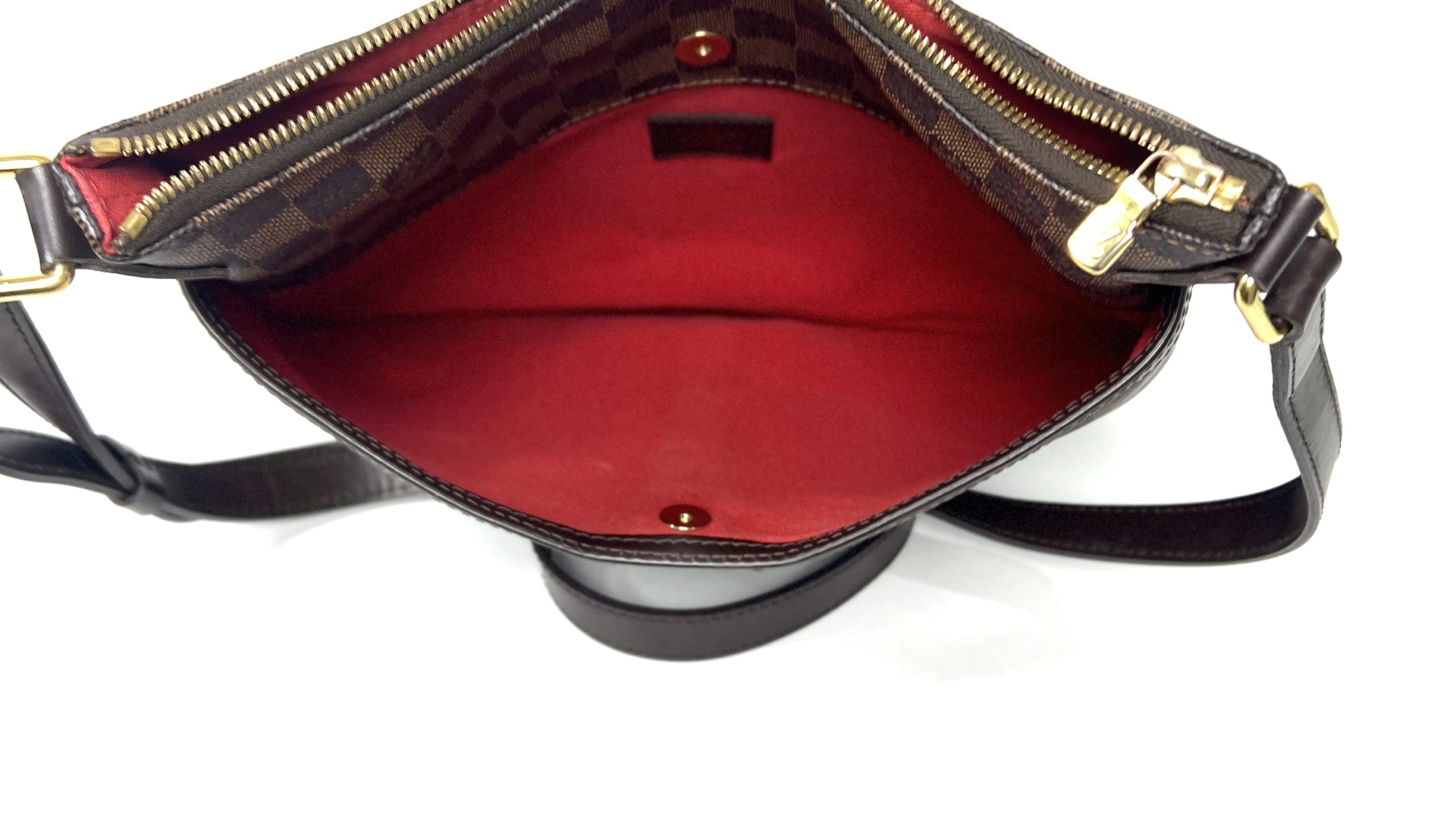 Leather Adjustable Crossbody Bag Strap - For lv Ebene Shoulder