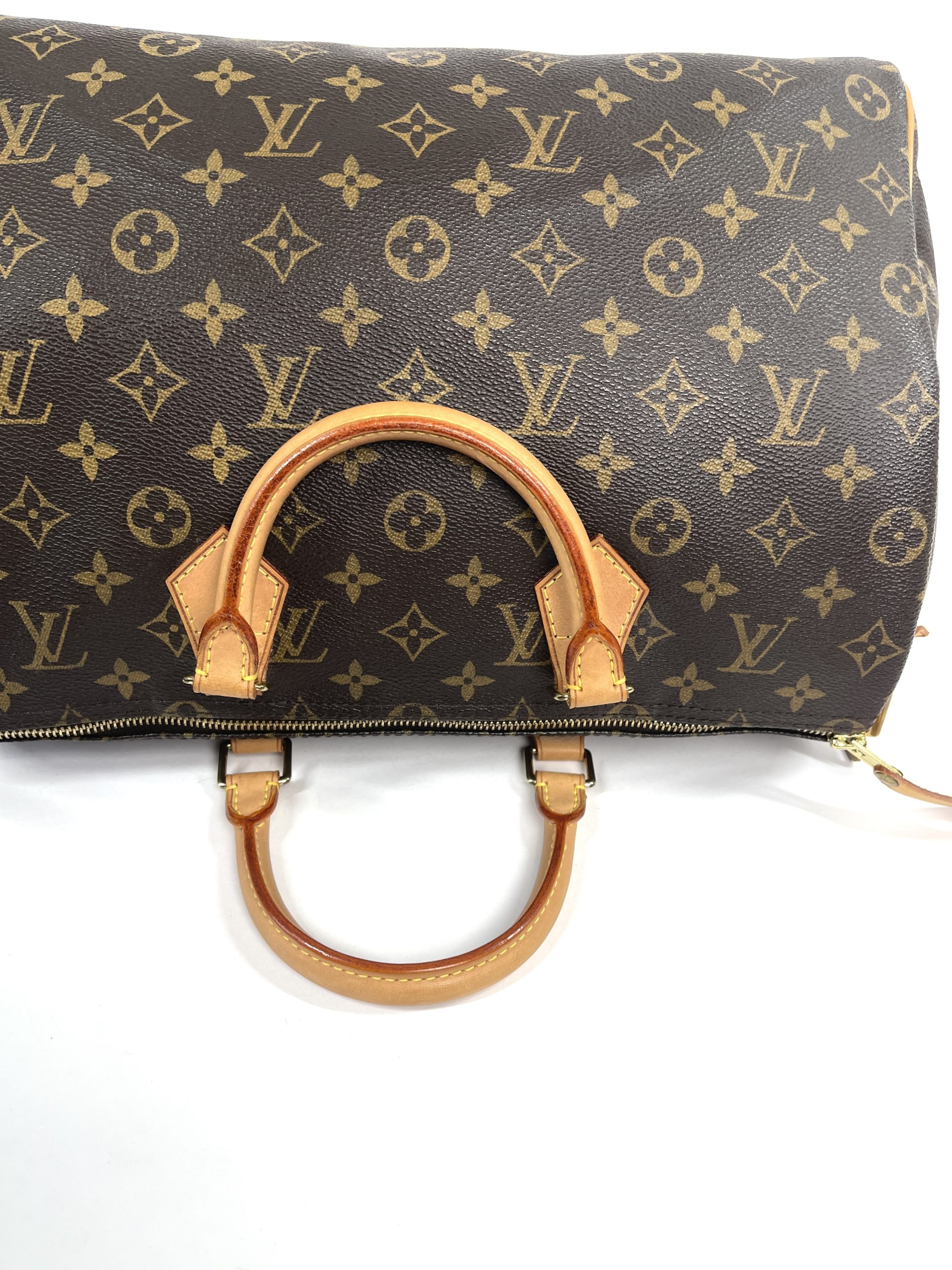 Louis Vuitton Handbag Monogram Speedy 35 Canvas Brown Unisex M41524 Auction