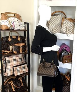 Alma BB Damier Ebene – Keeks Designer Handbags
