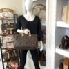 Louis Vuitton Monogram Brown Speedy 35 Satchel 2